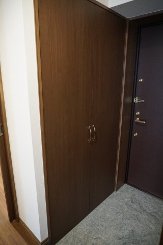 収納　靴収納スペースです