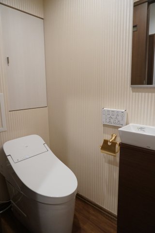 トイレ　清潔感のあるトイレです