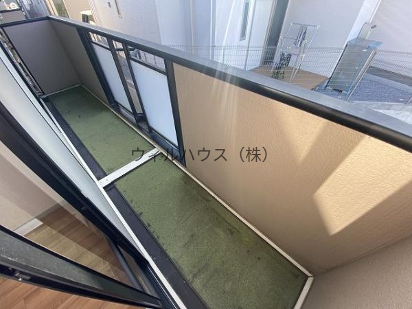 バルコニー　日当たり良好！