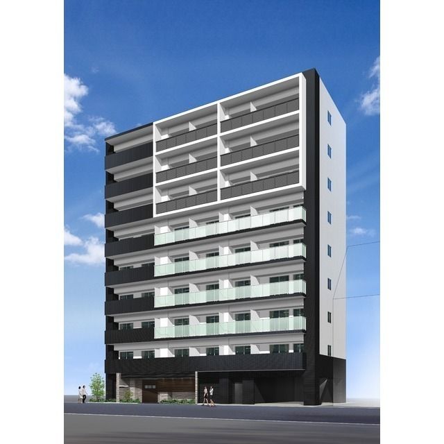 建物外観　外観パース