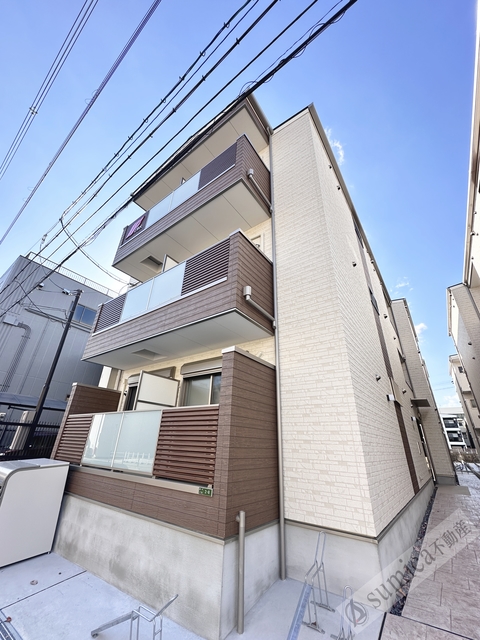 建物外観　温かみのある表情でお迎えいたします♪