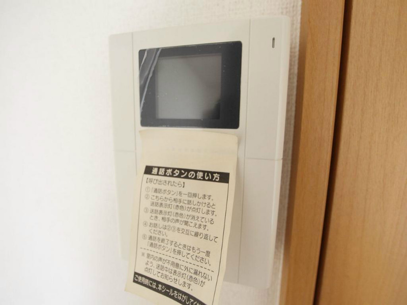 セキュリティ　ＴＶモニター付インターホン