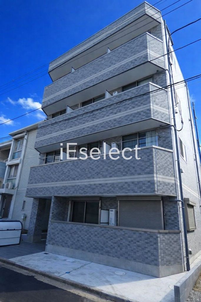 建物外観　２０２１年築、デザイナーズマンション