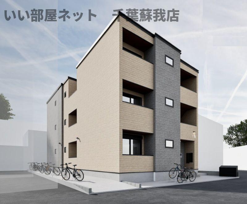 建物外観　先行申込受付中！完成が楽しみですね！