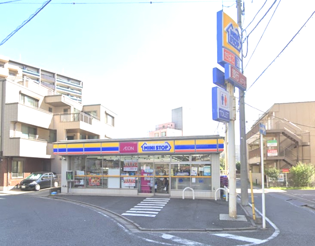 コンビニ　ミニストップ 千葉長洲店（コンビニ）まで388m