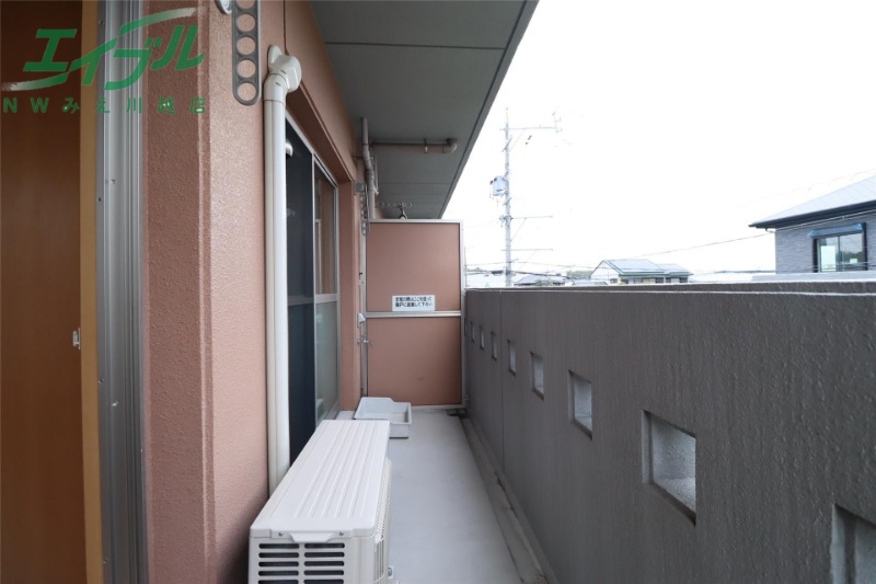 バルコニー　別部屋参考写真です