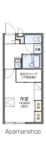 レオパレスハッピーヴィラIIの間取り写真