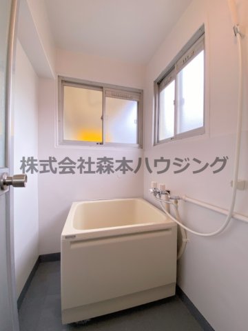 ビレッジハウス私部4号棟の風呂写真