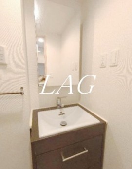 洗面設備　洗面台です。