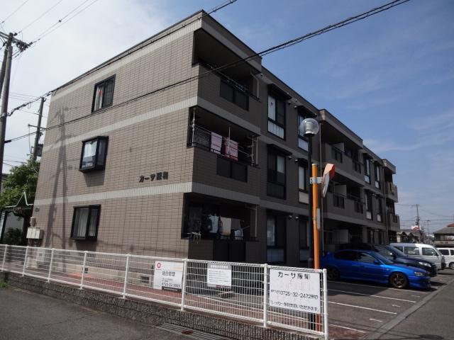 駐車場　駐車場に車を止められます