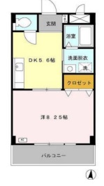 ヴァンクレールIの間取り写真