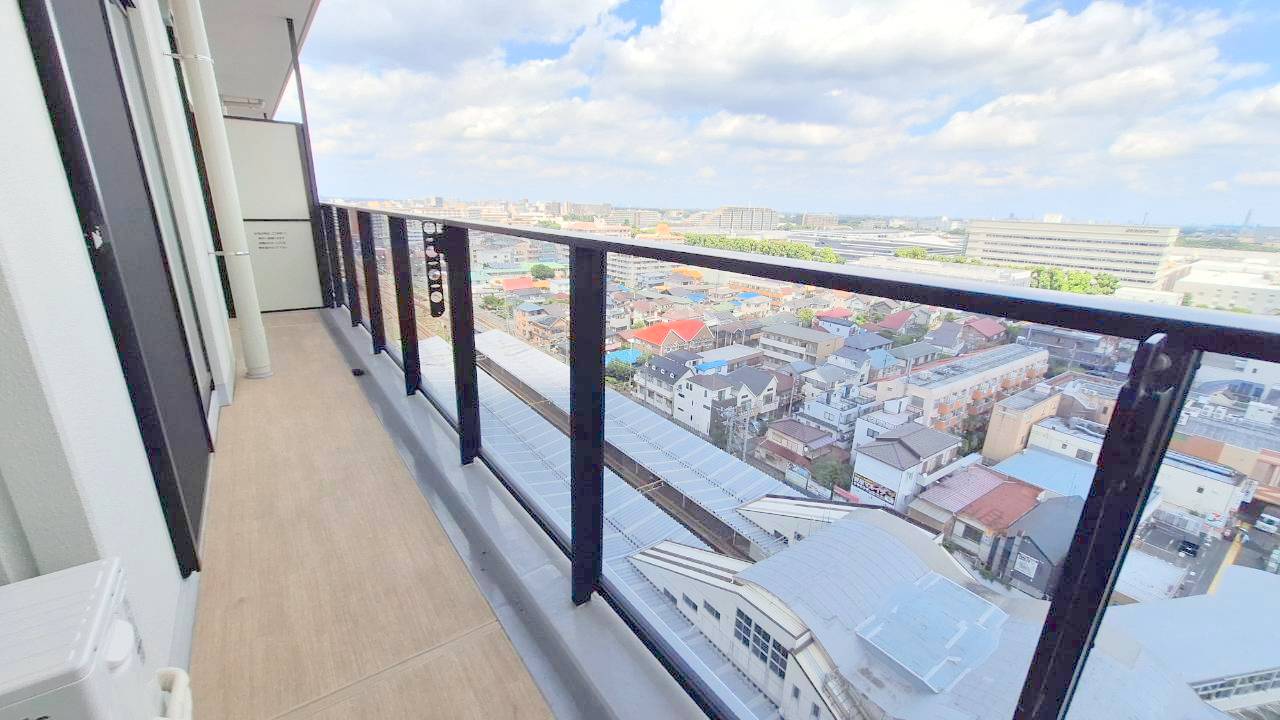 バルコニー　※同物件別部屋参考写真です