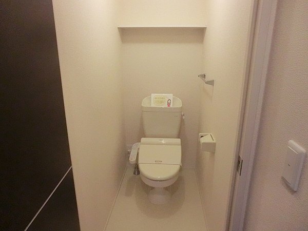 トイレ　※同物件他部屋写真　反転・色違いの場合有　現状優先