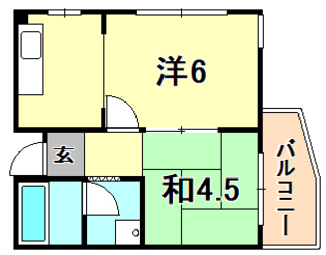 ブリス西二見の間取り写真