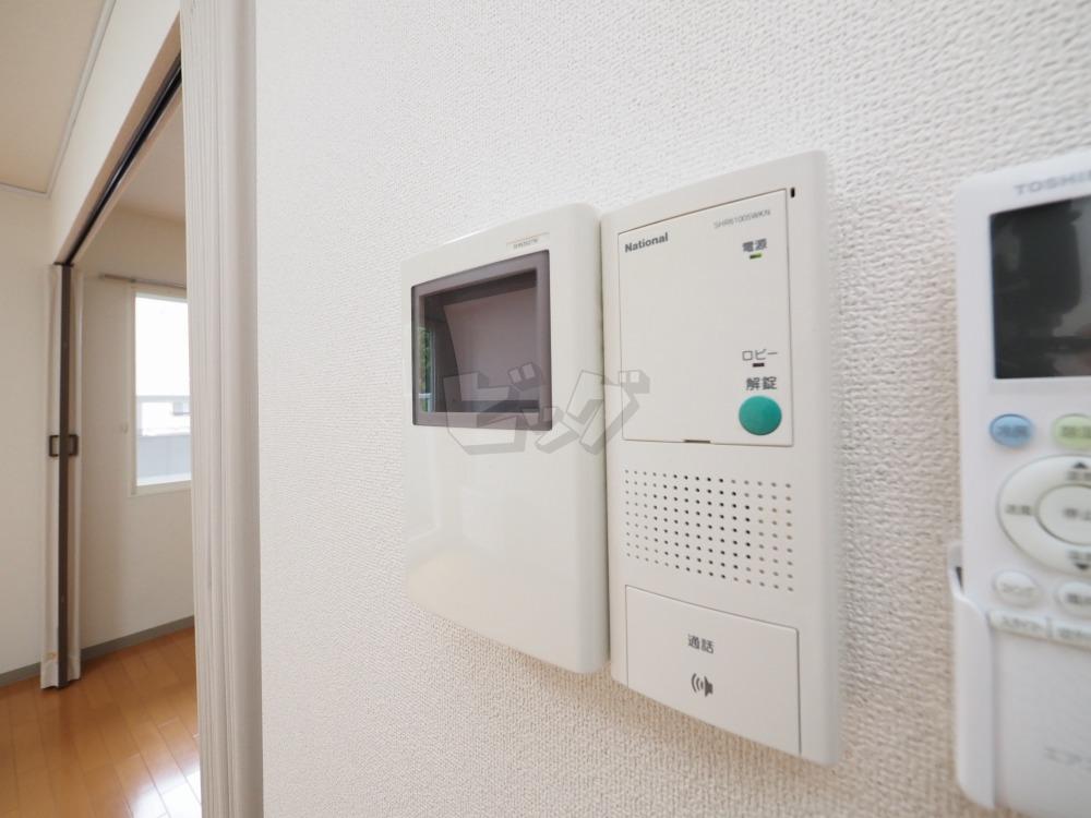 セキュリティ　TVモニターホンでお客様のお顔も見えて安心です！