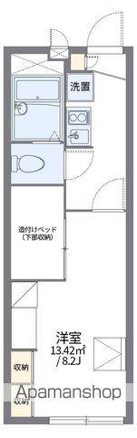 レオパレスマーシュの間取り写真