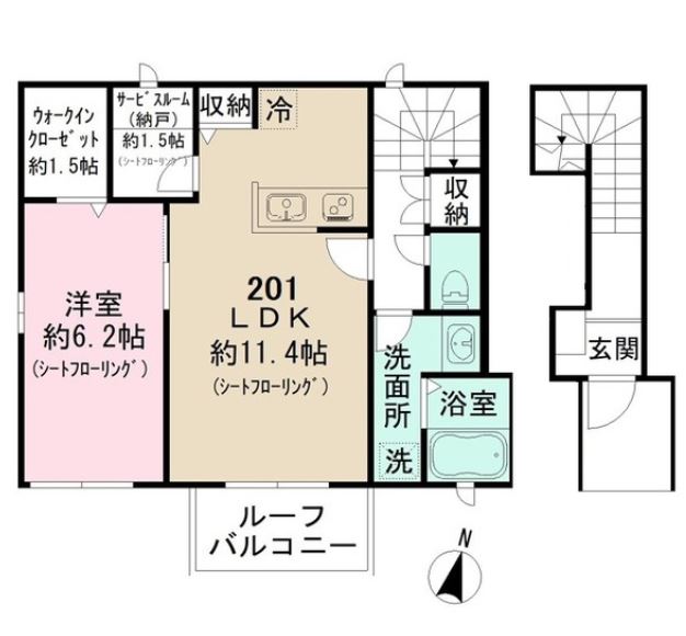 Square6の間取り写真