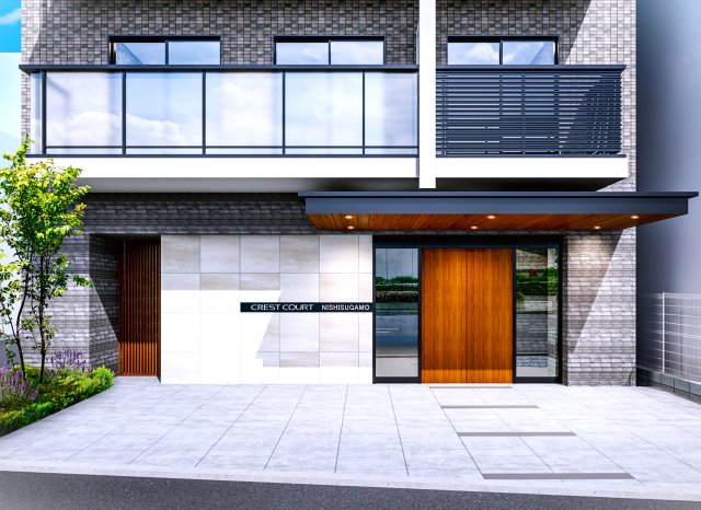 建物外観　パース