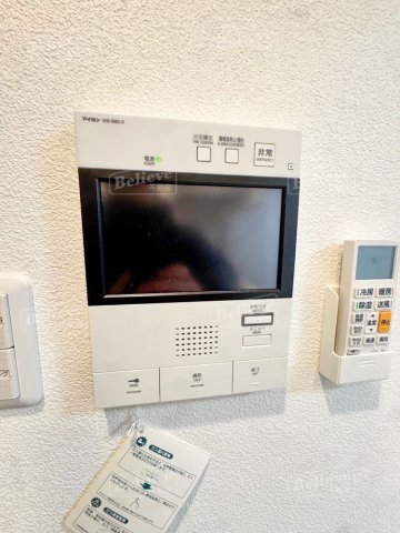 セキュリティ　テレビ付モニターフォンなので安心です☆