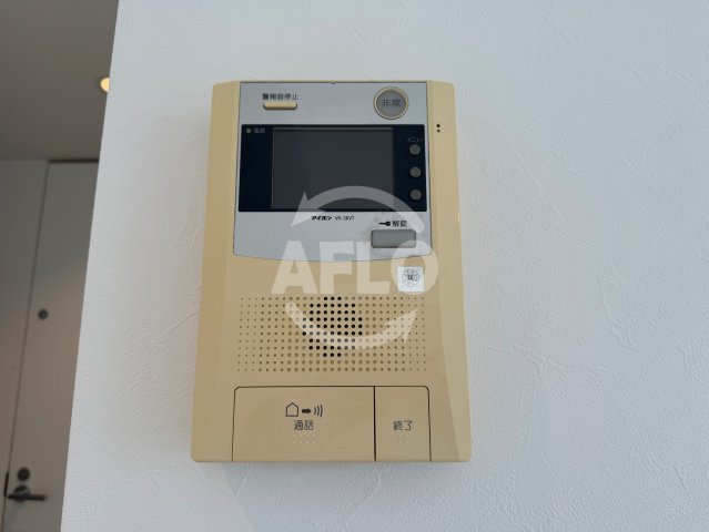 セキュリティ　南船場BRICK　モニター付きインターホン