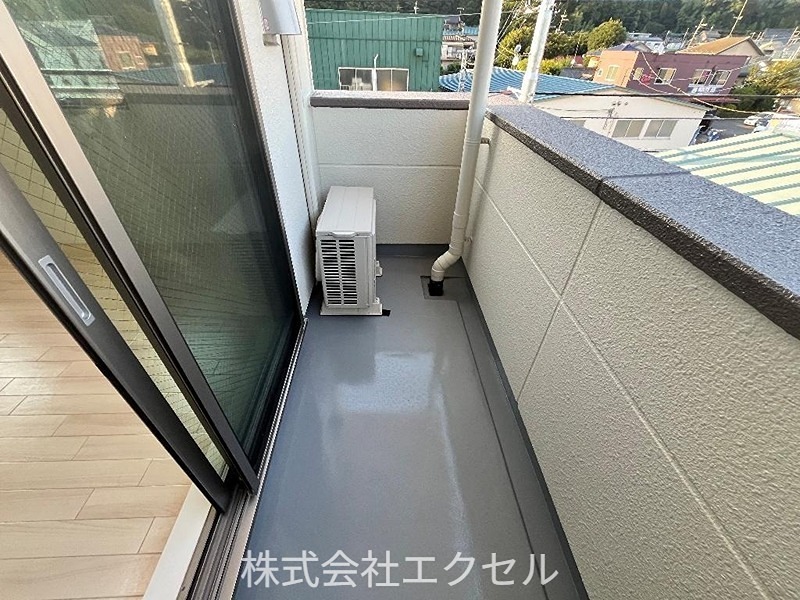 バルコニー　眺望良好です。
