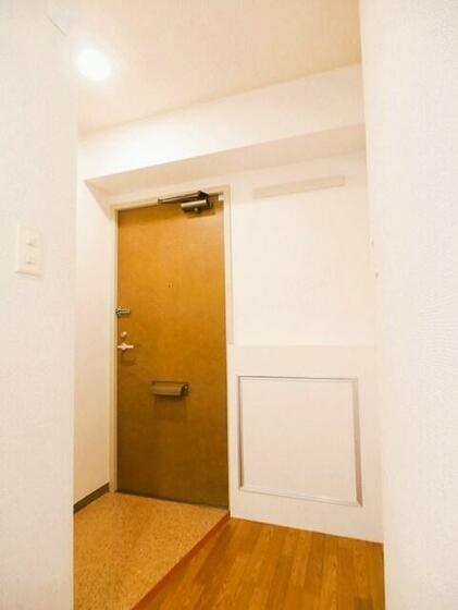 玄関　ゆったりとした玄関。