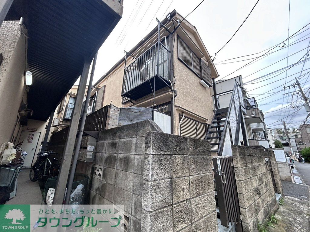 ＪＲ総武線 阿佐ケ谷駅 徒歩5分 2階建 築45年の外観写真