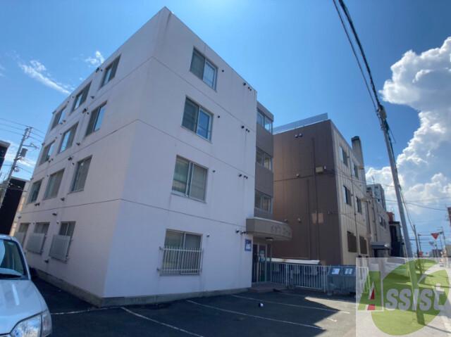 建物外観　札幌市北区北３１条西「メゾンエール」