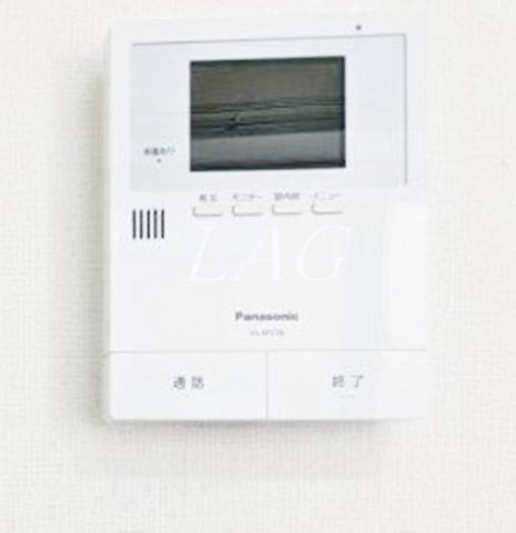セキュリティ　モニター付インターホンです。