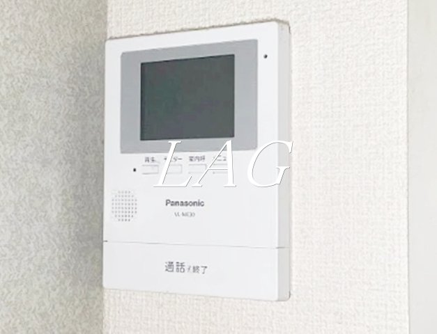 セキュリティ　モニター付きインターホンです。