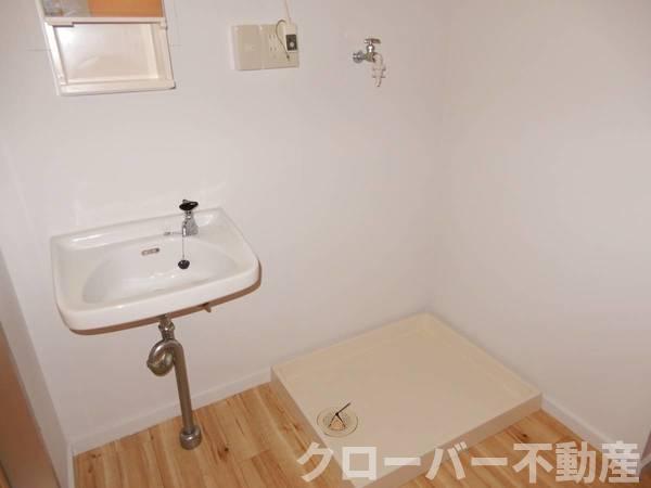洗面設備　ビレッジハウスの同一物件・同一タイプの間取りの写真です