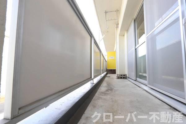 バルコニー　ビレッジハウスの同一物件・同一タイプの間取りの写真です