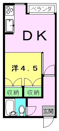 ハイツエレガンス山鹿の間取り