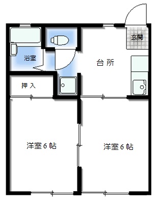 ラフォーレMの間取り