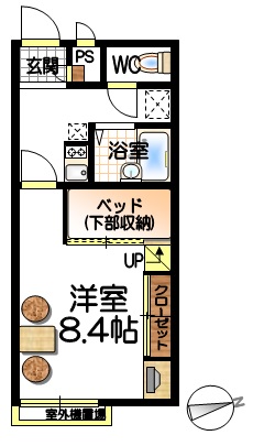 リトルガーデンの間取り