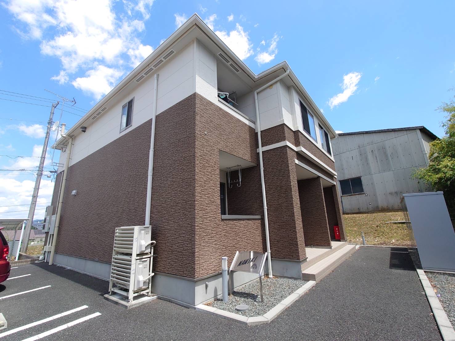建物外観　外観部分・日当たり良好！閑静＆好立地です♪