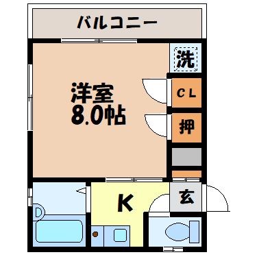 コーポいわもとの間取り