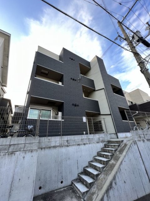神戸市須磨区明神町のアパートの建物外観