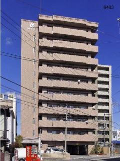 松山市竹原町のマンションの建物外観