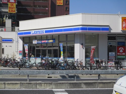 コンビニ　ローソン 岸里駅前店（コンビニ）まで166m