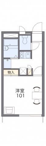 レオパレスウッドヒルIIの間取り