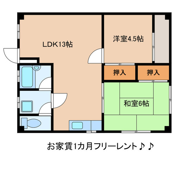 メゾン清水の間取り