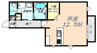 グリーンウィングの間取り