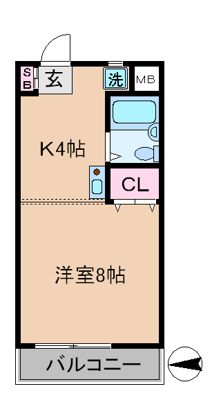 スリーＫマスコの間取り