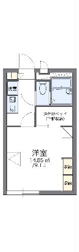 レオパレスＡＳＴｃ．ＤＡの間取り