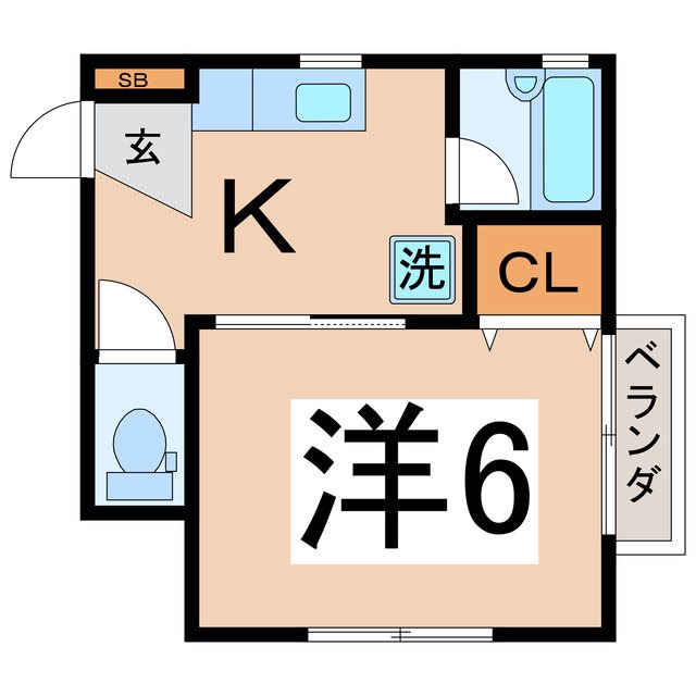 WEST SIDEの間取り