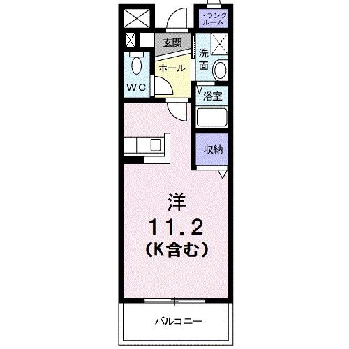 メゾンＫの間取り