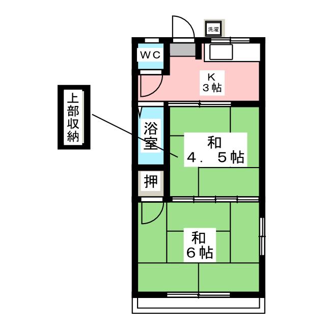 内田レジデンスの間取り