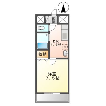 パルテールマンションの間取り