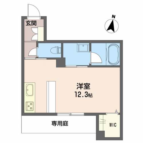 福山市霞町のマンションの間取り